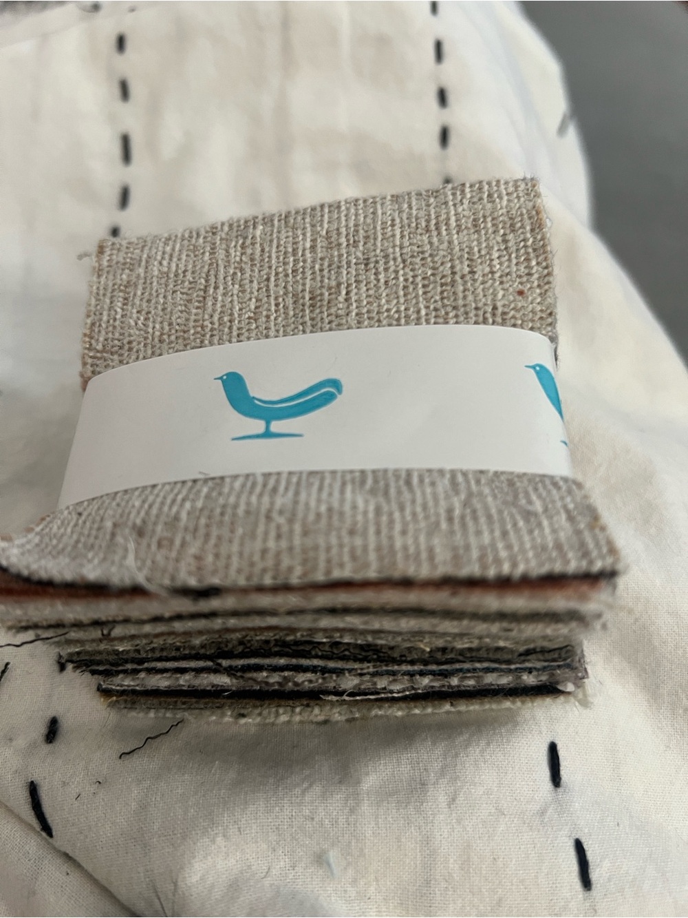 Mixed Textile Fabric Swatch Bundle – 20 Pcs 3x3”